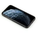 Anti Gravity Handyhülle für Apple iPhone 11 6.1 Zoll Case selbsthaftende Hülle zum Kleben an Oberflächen Schwarz