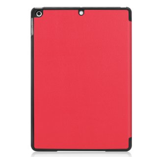 Tablet Hülle für Apple iPad 10.2 Zoll 2019/2020 Slim Case Etui mit Standfunktion und Auto Sleep/Wake Funktion Rot