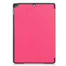 Case für Apple iPad 10.2 Zoll 2019/2020/2021 Schutzhülle Tasche mit Standfunktion und Auto Sleep/Wake Funktion Dunkelpink