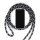 Handytasche für Apple iPhone 11 6.1 Zoll längenverstellbar Slim Schutzhülle Bumper Outdoor Handyhülle aus TPU Stoßfest Extra Schutz Handykette Blau-Schwarz