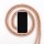 Hülle mit Umhängekette für Apple iPhone 11 6.1 Zoll längenverstellbar Slim Case Cover Outdoor Handyhülle aus TPU Stoßfest Extra Schutz Robust Regenbogen