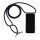 Schutzhülle zum Umhängen für Apple iPhone 11 Pro 5.8 Zoll längenverstellbar Dünn Case Tasche Outdoor Handyhülle aus TPU Stoßfest Extra Schutz Handytasche Schwarz