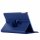 Schutzhülle für Apple iPad 10.2 Zoll 2019/2020/2021 Hülle Flip Case 360° Drehbar Blau
