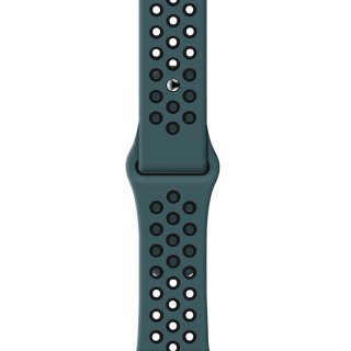 Ersatzarmband für Apple Watch Series 4 / 5 40mm Smartwatch Uhrenarmband Silikon Grau