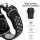 Uhrenarmband für Apple Watch Series 4 / 5 40mm Smartwatch Ersatzarmband Silikon Rot