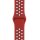 Ersatzarmband für Apple Watch Series 4 / 5 44mm Smartwatch Uhrenarmband Silikon Rot