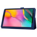 2in1 Tabletschutz Schutzhülle für Samsung Galaxy Tab A 10.1 Zoll SM-T510 SM-T515 Case Aufstellbar + Display Schutzglas Blau