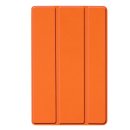 2in1 Tabletschutz Schutzhülle für Samsung Galaxy Tab A 10.1 Zoll SM-T510 SM-T515 Case Aufstellbar + Display Schutzglas Orange