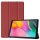 2in1 Set Tabletcase für Samsung Galaxy Tab A 10.1 Zoll SM-T510 SM-T515 Cover Slim + Displayglas Weinrot