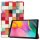 2in1 Set Case für Galaxy Tab A 10.1 Zoll SM-T510 SM-T515 Schutzhülle Knickbar + Display Glas
