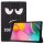 2in1 Schutzset Bookcover für Galaxy Tab A 10.1 Zoll SM-T510 SM-T515 Smartcover Faltbar + Display Schutzfolie