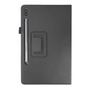 2in1 Schutz Set für Samsung Galaxy Tab S6 10.5 SM-T860 SM-T865 Tablet mit Smartcover + Schutzglas mit Auto Sleep/Wake Hülle Schwarz