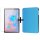 2in1 Schutz Set für Samsung Galaxy Tab S6 10.5 SM-T860 SM-T865 Tablet mit Schutzhülle + Displayschutz Folie Auto Sleep/Wake Cover Hellblau