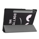 2in1 Set für Samsung Galaxy Tab S6 10.5 SM-T860 SM-T865 Tablet mit Smartcover + Schutzglas mit Auto Sleep/Wake Ruhemodus Hülle