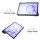 2in1 Set für Samsung Galaxy Tab S6 10.5 SM-T860 SM-T865 Tablet mit Smartcover + Schutzglas mit Auto Sleep/Wake Ruhemnodus Hülle