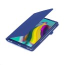 2in1 Tabletschutz Cover für Samsung Galaxy Tab S5e 10.5 Zoll SM-T720 SM-T725 Rundumschutz Slim + Glas Blau