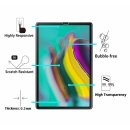 2in1 Tabletschutz Schutzhülle für Samsung Galaxy Tab S5e 10.5 Zoll SM-T720 SM-T725 passgenauer Form Aufstellbar + Display Schutzglas Dunkelpink