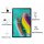 2in1 Set Case für Samsung Galaxy Tab S5e 10.5 Zoll SM-T720 SM-T725 Aufstellfunktion Knickbar + Display Glas Hellblau