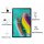 2in1 Tabletschutz Cover für Samsung Galaxy Tab S5e 10.5 Zoll SM-T720 SM-T725 Tabletcase mit Auto Schlafmodus + Glas Blau