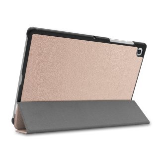 2in1 Tabletschutz Schutzhülle für Galaxy Tab S5e 10.5 Zoll SM-T720 SM-T725 Case mit aufstellbar + Display Schutzglas Gold