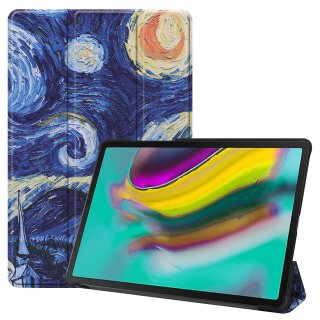2in1 Schutzset Smartcover für Galaxy Tab S5e 10.5 Zoll SM-T720 SM-T725 Bookcover mit Energiesparfunktion + Schutzglasfolie