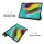 2in1 Schutzset Bookcover für Galaxy Tab S5e 10.5 Zoll SM-T720 SM-T725 Smartcover faltbar + Display Schutzfolie