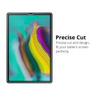 2in1 Tabletschutz Cover für Samsung Galaxy Tab S5e 10.5 Zoll SM-T720 SM-T725 Tabletcase mit Auto Schlafmodus + Glas Pink
