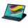 2in1 Tabletschutz Cover für Galaxy Tab S5e 10.5 Zoll SM-T720 SM-T725 Tabletcase 360 Grad + Schutzglasfolie Blau