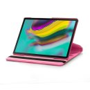 2in1 Tabletschutz Schutzhülle für Galaxy Tab S5e 10.5 Zoll SM-T720 SM-T725 Case passgenauer Form + Schutzfolie Pink