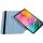 2in1 Set Case für Galaxy Tab S5e 10.5 Zoll SM-T720 SM-T725 Schutzhülle mit Aufstellfunktion + Display Glas Hellblau