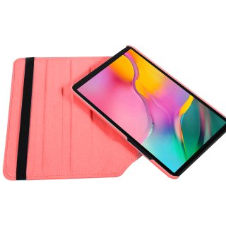 2in1 Tabletschutz Tasche für Galaxy Tab S5e 10.5 Zoll SM-T720 SM-T725 Etui stoßfest + Tabletschutz Glas Rot