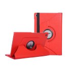 2in1 Tabletschutz Tasche für Galaxy Tab S5e 10.5 Zoll SM-T720 SM-T725 Etui stoßfest + Tabletschutz Glas Rot