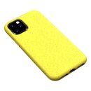 Cover für Apple iPhone 11 Pro Max 6.5 Zoll Handyhülle Ultra Slim Bumper Schutzhülle aus TPU Stoßfest Extra Dünn Leicht Gelb