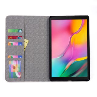 Book Cover für Samsung Galaxy Tab A T510 und T515 mit 10.1 Zoll Smart Case Schutzhülle Hülle Etui Tasche
