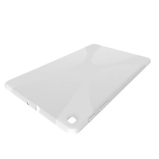 Hülle für Samsung Galaxy Tab A SM-T510 T515 10.1 Zoll Cover Soft Ultra Slim Stoßfest Weiß