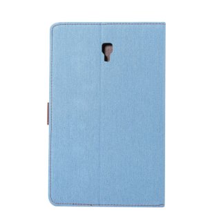 Schutzhülle für Samsung Galaxy Tab A T590 und T595 mit 10.5 Zoll Denim Skin Smart Case Book Cover Hülle Etui Tasche