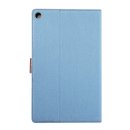 Schutzhülle für Samsung Galaxy Tab A T510 und T515 mit 10.1 Zoll Denim Skin Smart Case Book Cover Hülle Etui Tasche
