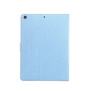 Schutzhülle für Apple iPad 10.2 2019 / 2020 mit 10.2 Zoll Denim Skin Smart Case Book Cover Hülle Etui Tasche