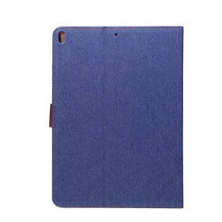 Jeans Book Cover für Apple iPad Pro 2017 und iPad Air 3 2019 mit 10.5 Zoll Smart Case Schutzhülle Hülle Etui Tasche