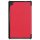 Cover für Lenovo Tab M8 TB-8505F/TB-8506F/TB-8705F 8.0 Zoll Tablethülle Schlank mit Standfunktion und Auto Sleep/Wake Funktion Rot