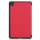 Cover für Lenovo Tab M7 TB-7305F / TB-7305X /TB-7306F 7.0 Zoll Tablethülle Schlank mit Standfunktion und Auto Sleep/Wake Funktion Rot