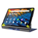 Cover für Lenovo Yoga Smart Tab YT-X705F 10.1 Zoll Tablethülle Schlank mit Standfunktion und Auto Sleep/Wake Funktion