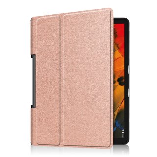 Cover für Lenovo Yoga Smart Tab YT-X705F 10.1 Zoll Tablethülle Schlank mit Standfunktion und Auto Sleep/Wake Funktion Bronze