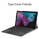 Case für Microsoft Surface Pro 4 5 6 7 mit 12.3 Zoll Schutzhülle Tasche mit Standfunktion und Auto Sleep/Wake Funktion