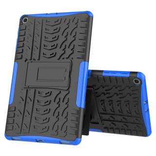Schutzhülle für Samsung Galaxy Tab A 10.1 Zoll T510 T515 Hard Case + Standfunktion Blau