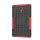 Case für Samsung Galaxy Tab A 10.5 Zoll T590 T595 Hülle Stoßfest Schutz + Standfuß Rot
