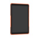 Cover für Samsung Galaxy Tab A 10.5 T590 T595 Outdoor Case Hülle Stand Tasche Orange