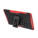 Case für Samsung Galaxy Tab S5e 10.5 Zoll T720 T725 Hülle Stoßfest Schutz + Standfuß Rot