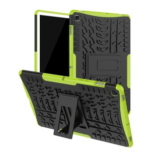 Tasche für Samsung Galaxy Tab S5e 10.5 Zoll T720 T725 Schutzhülle + Gestell Grün