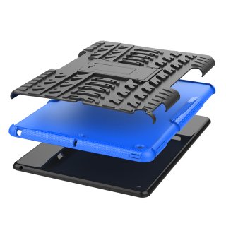Schutzhülle für Apple iPad 10.2 Zoll 2019 Hard Case + Standfunktion Blau